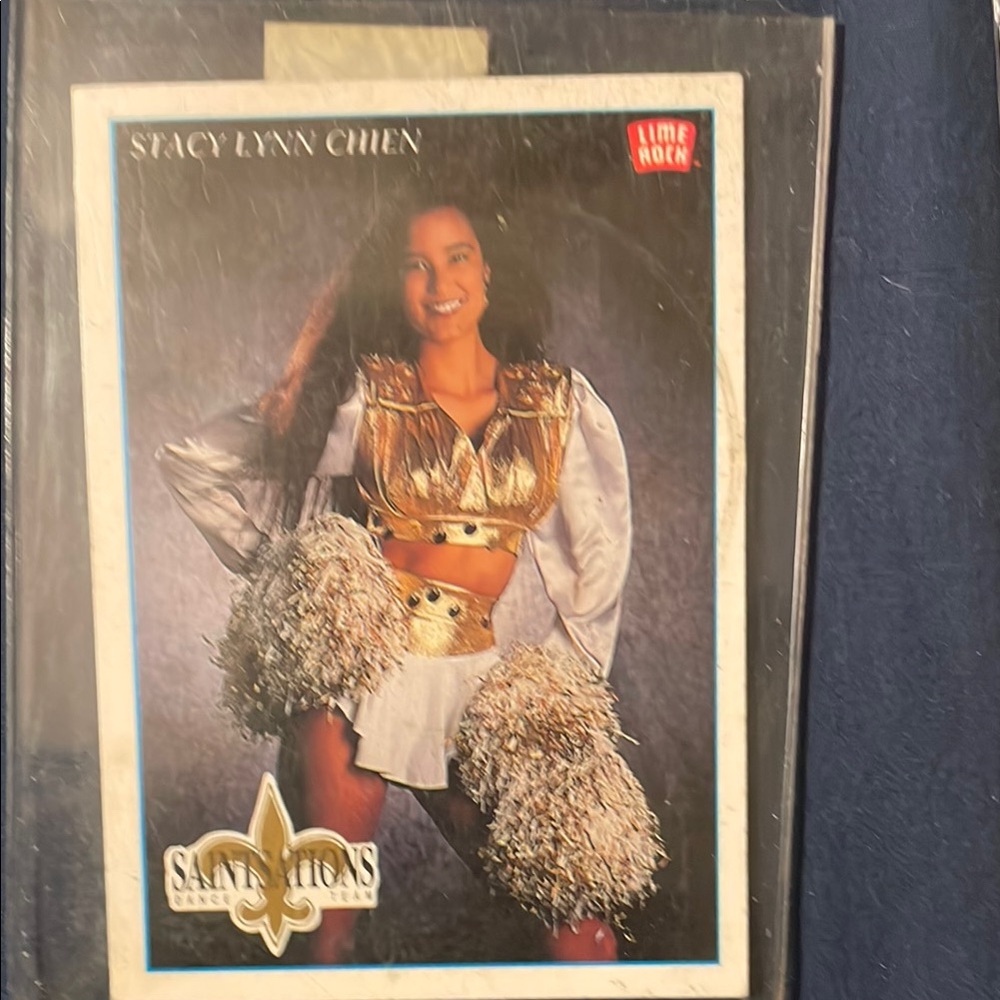 Saintsations Cheerleader Trading Card